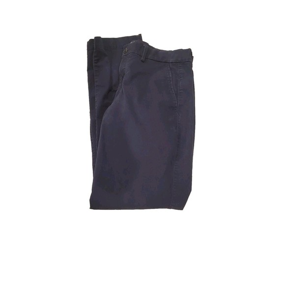 Gap Essential Khaki Pants Athletic Cut Navy Men's 34x32 Classic Preppy straight - Picture 1 of 8